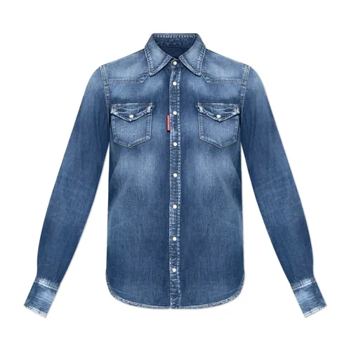 Denim Hemd - Dsquared2 - Modalova