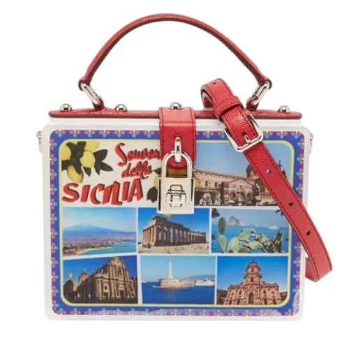 Pre-owned Acrylic Box Bag - Dolce & Gabbana Pre-owned - Modalova