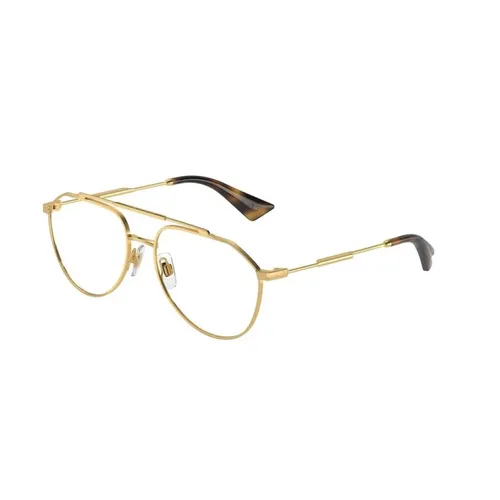 Gold Frame Glasses - Dolce & Gabbana - Modalova