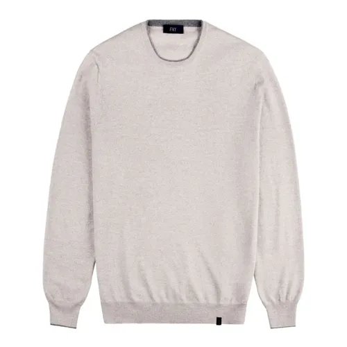 Knitwear > Round-neck Knitwear - - Fay - Modalova