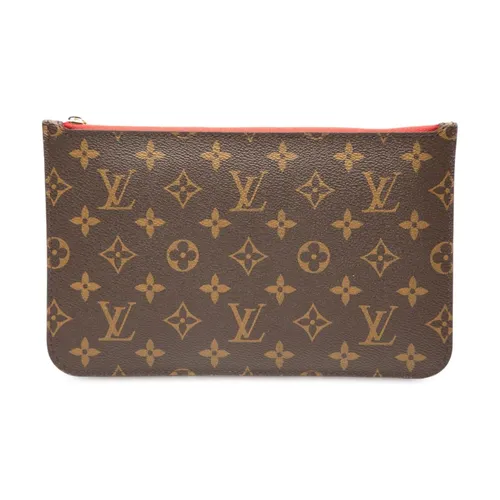 Pre-owned Printed Flat Pouch - Louis Vuitton Vintage - Modalova