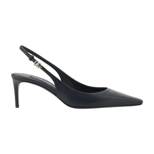 Black Kitten Heel Pumps - Dolce & Gabbana - Modalova