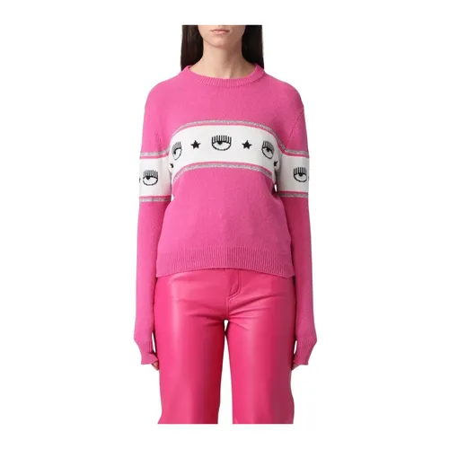 Knitwear > Round-neck Knitwear - - Chiara Ferragni Collection - Modalova