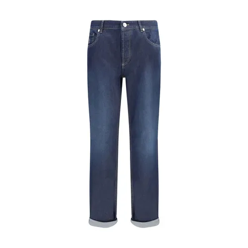 Jeans > Straight Jeans - - Brunello Cucinelli - Modalova