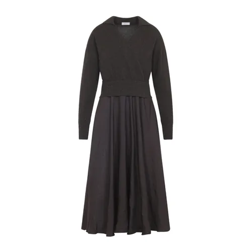 Dresses > Day Dresses > Midi Dresses - - Peserico - Modalova