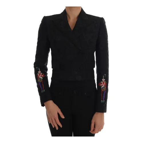 Luxury Brocade Blazer Jacket - Dolce & Gabbana - Modalova