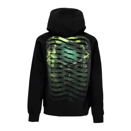 Black Oxide Hoodie with Kangaroo Pocket - Propaganda - Modalova
