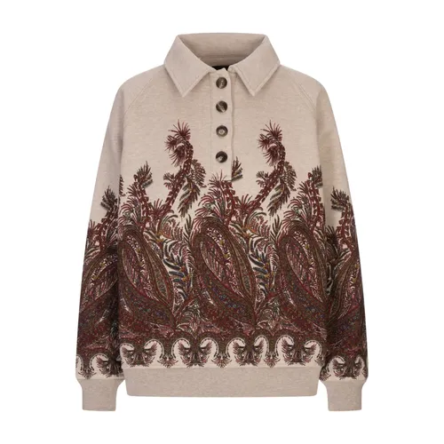 Etro - Tops > Polo Shirts - Brown - Etro - Modalova