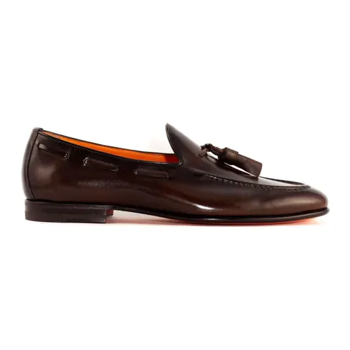 Shoes > Flats > Loafers - - Santoni - Modalova