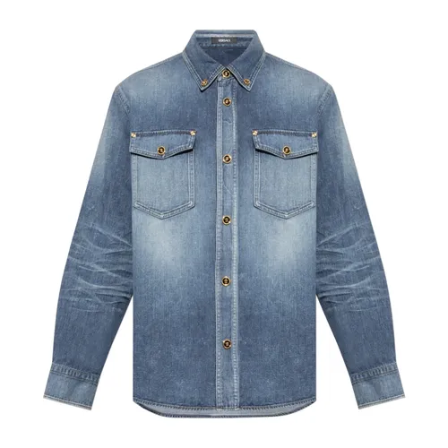 Denim Hemd - Versace - Modalova