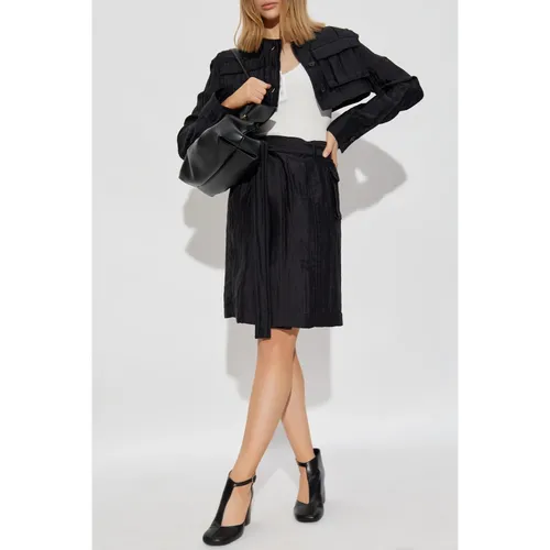 Ribbed Top - Ferragamo - Modalova