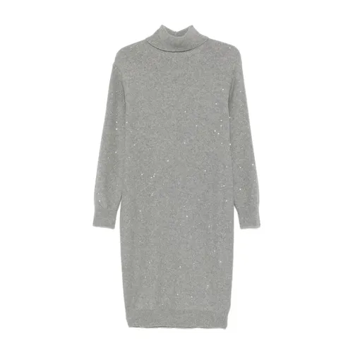 Dresses > Day Dresses > Knitted Dresses - - Peserico - Modalova