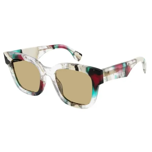 Rectangular Frame Sunglasses - Gucci - Modalova