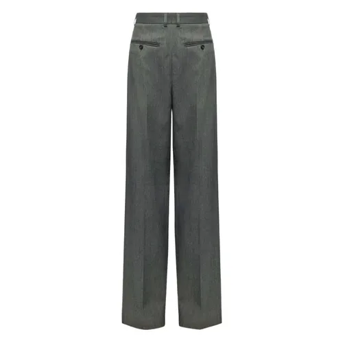 Grey Stylish Trousers for Women - MM6 Maison Margiela - Modalova