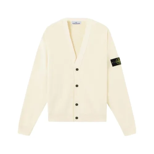 V-neck Cardigan - Stone Island - Modalova