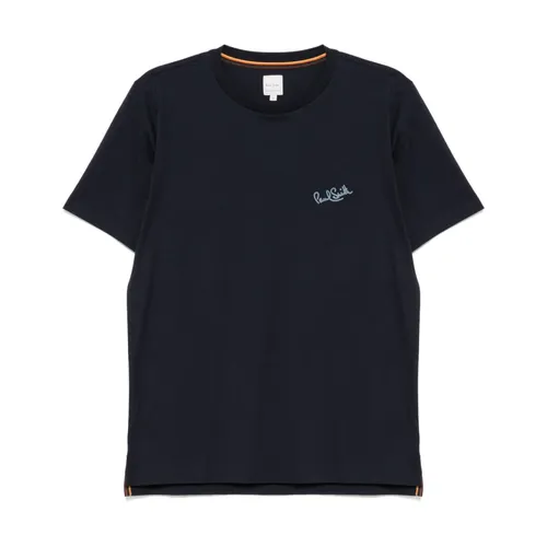 Blue Crew Neck T-shirts and Polos - Paul Smith - Modalova