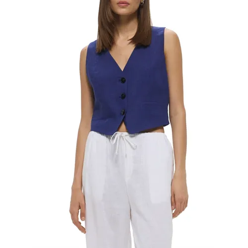 Marella - Jackets > Vests - Blue - Marella - Modalova