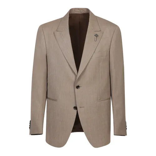 Beige Suit - Lardini - Modalova