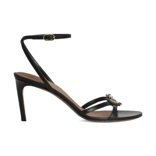 Devotion Calfskin Sandals - Dolce & Gabbana - Modalova