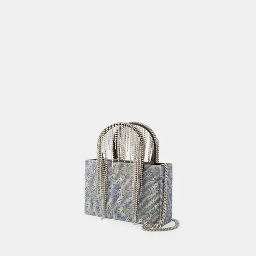 Crystal Mesh Midi Handbag - Kara - Modalova