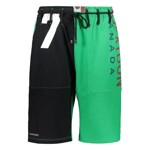 Cotton Bermuda Shorts - Marine Serre - Modalova