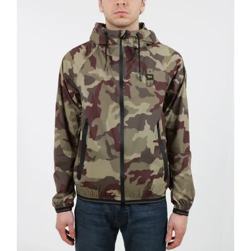 Windbreaker Jacket - Blauer - Modalova