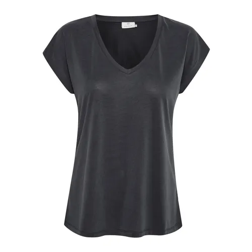 Kaffe - Tops > T-Shirts - Black - Kaffe - Modalova