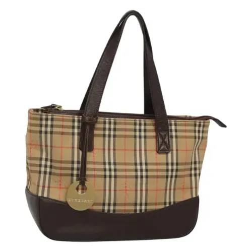 Pre-owned Canvas handbags - Burberry Vintage - Modalova