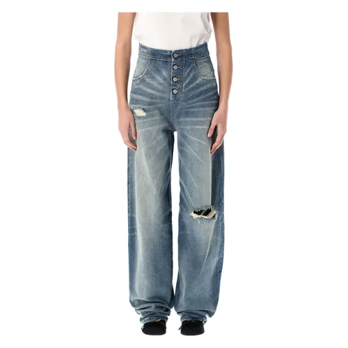 Rhianna Denim Loose-fit Jeans - MM6 Maison Margiela - Modalova