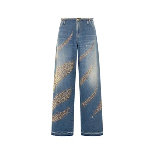 Jeans > Straight Jeans - - Roberto Cavalli - Modalova