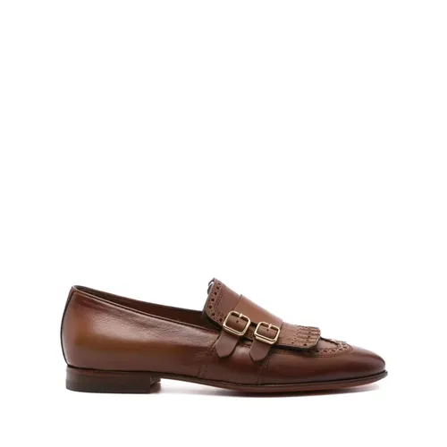 Shoes > Flats > Loafers - - Santoni - Modalova