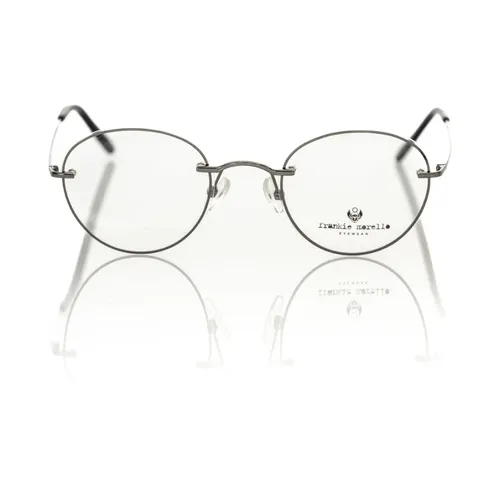 Round Metal Frame Eyeglasses - Frankie Morello - Modalova