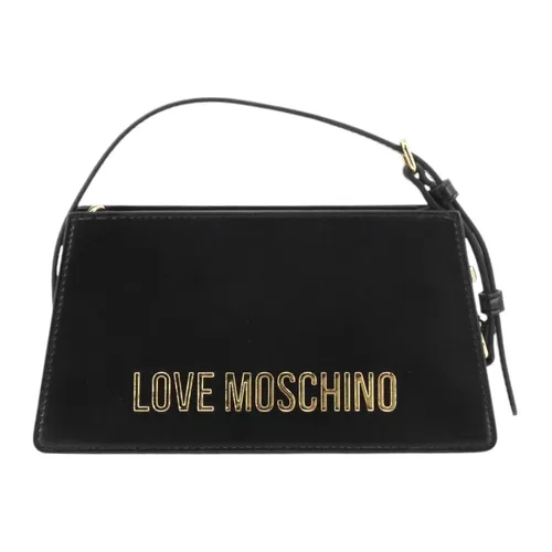 Umhängetasche mit Logo-Schriftzug - Love Moschino - Modalova