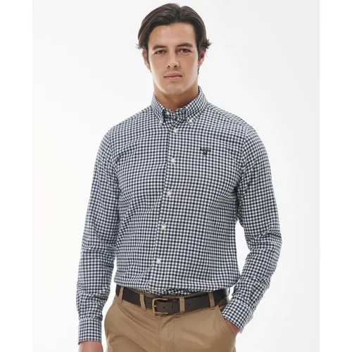 Gingham Embroidered Shirt - Barbour - Modalova