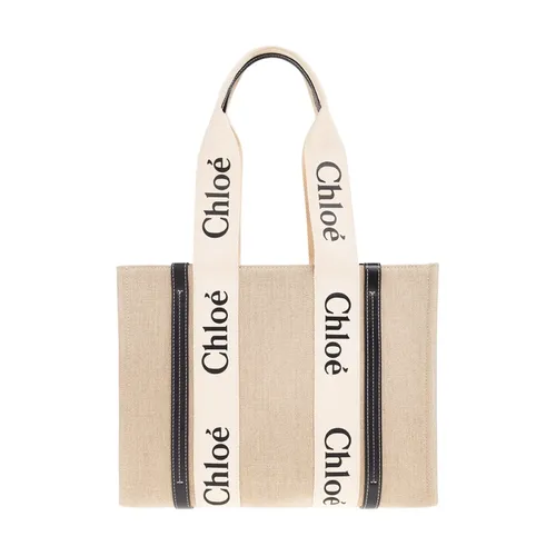 Chloé - Bags > Tote Bags - Beige - Chloé - Modalova