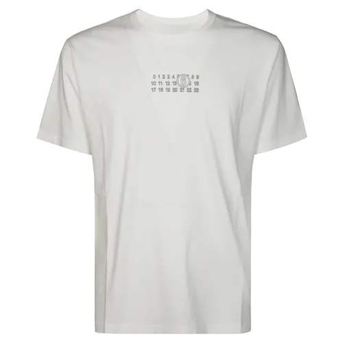Casual Cotton T-Shirt in Various Colors - MM6 Maison Margiela - Modalova