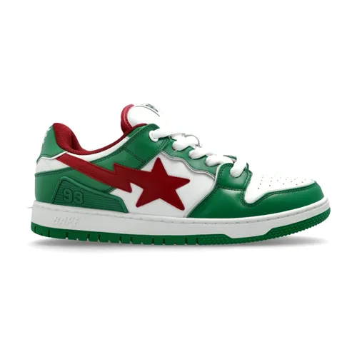 Sportschuhe mit Logo - A BATHING APE - Modalova