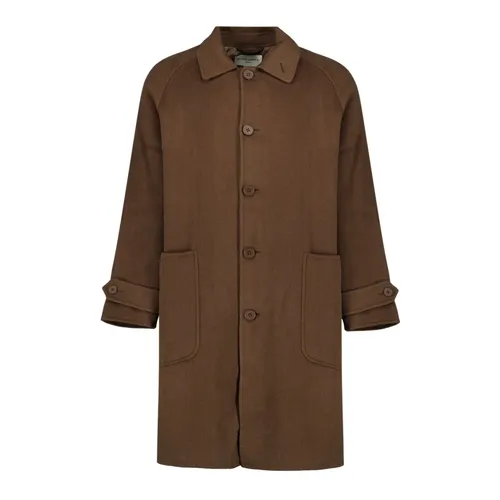 Coats > Single-Breasted Coats - - Officine Générale - Modalova