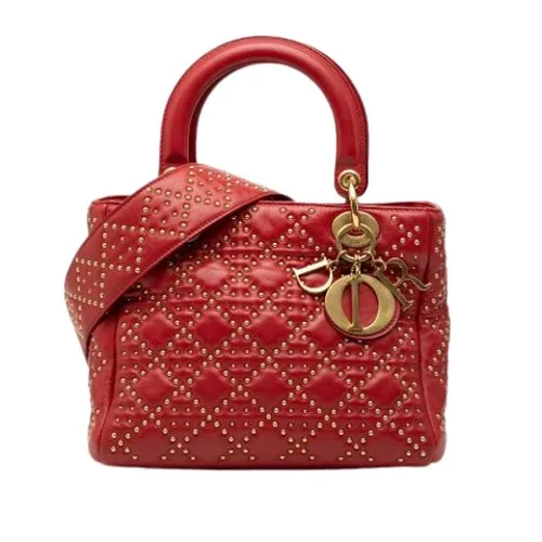 Pre-owned Leather Handbag - Dior Vintage - Modalova