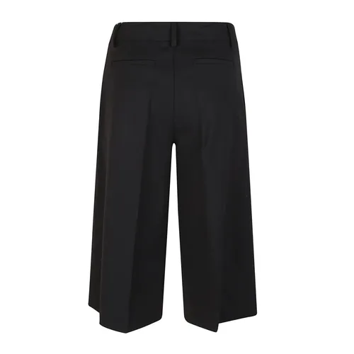 Stretch Wool Black Pantalone - P.a.r.o.s.h. - Modalova