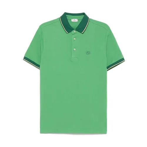 Etro - Tops > Polo Shirts - Green - Etro - Modalova