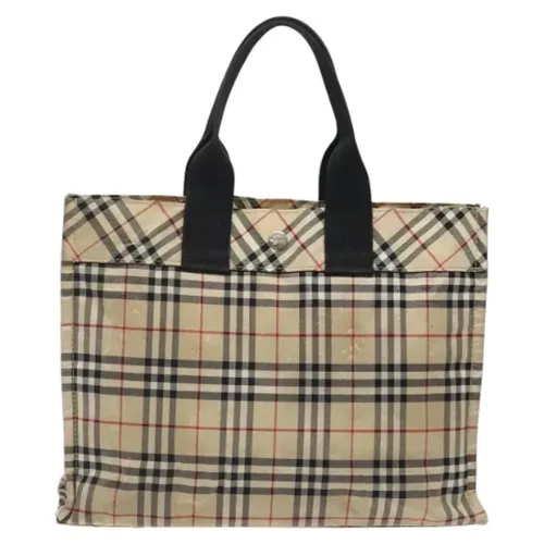 Pre-owned > Pre-owned Bags > Pre-owned Tote Bags - - Burberry Vintage - Modalova