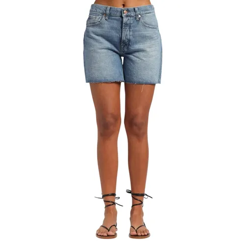 Shorts > Denim Shorts - - 7 For All Mankind - Modalova