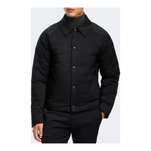Lodge Coach Jacket in Black - Canada Goose - Modalova