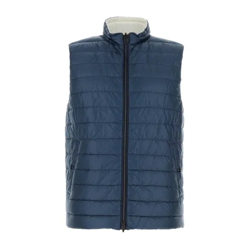 Reversible Nylon Down Jacket - Herno - Modalova