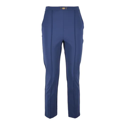 Trousers > Slim-fit Trousers - - Elisabetta Franchi - Modalova
