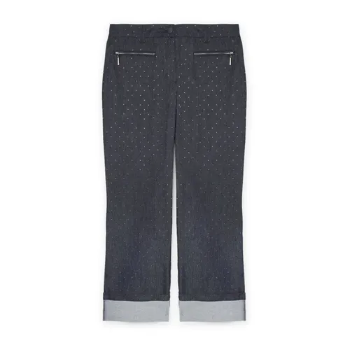 Jeans > Cropped Jeans - - Fiorella Rubino - Modalova