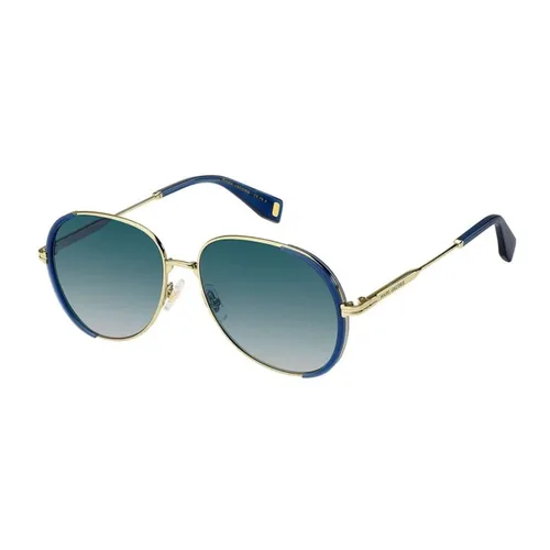 Golden Metal Sunglasses - Marc Jacobs - Modalova