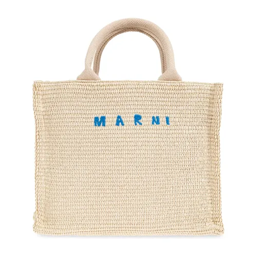 Marni - Bags > Tote Bags - Beige - Marni - Modalova