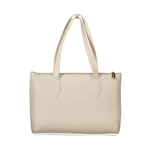 White Polyethylene Shoulder Bag - Valentino by Mario Valentino - Modalova